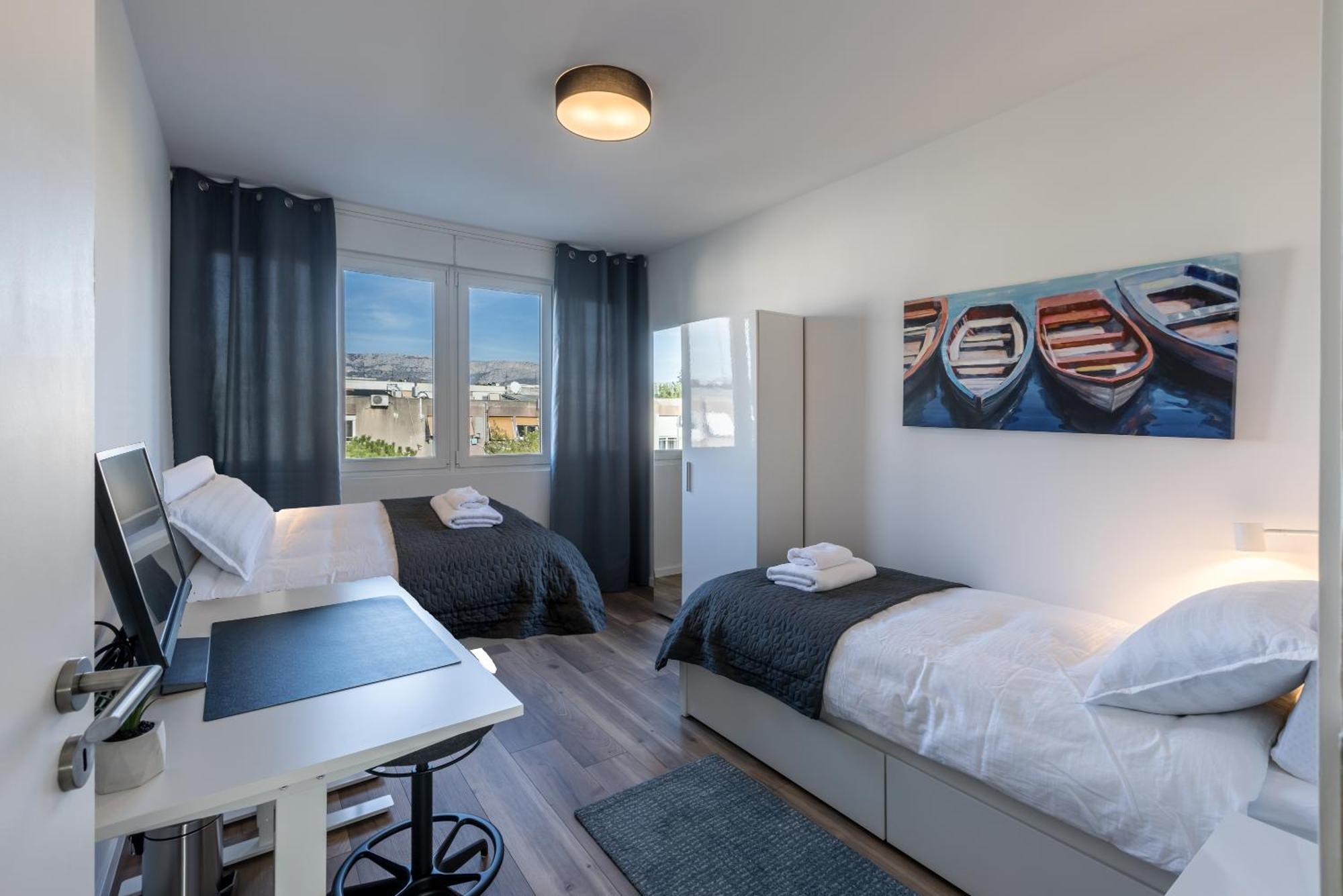 Sundowners Apartment, 52Qm, Double & Single Bed, 10 Min From Old Town Of Split Ngoại thất bức ảnh